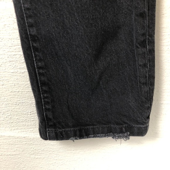 We the Free Bren Boyfriend Jean Size 25 Black Grunge Goth Indie Sleeze - Picture 5 of 16